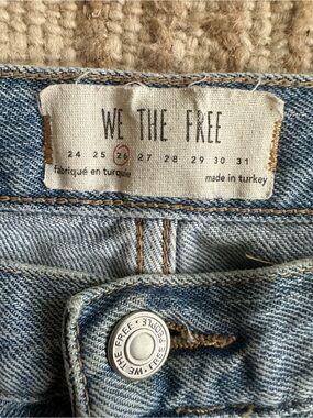 We The Free Light Blue High-Rise Jeans